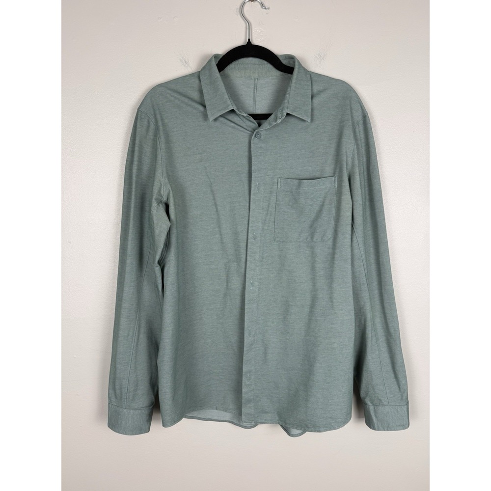 Lululemon Commission Long Sleeve‎ Oxford Shirt Long Sleeve Stretch Quick Drying